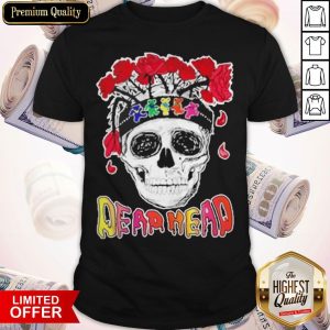 Original Skull Deadhead Floral Shirt
