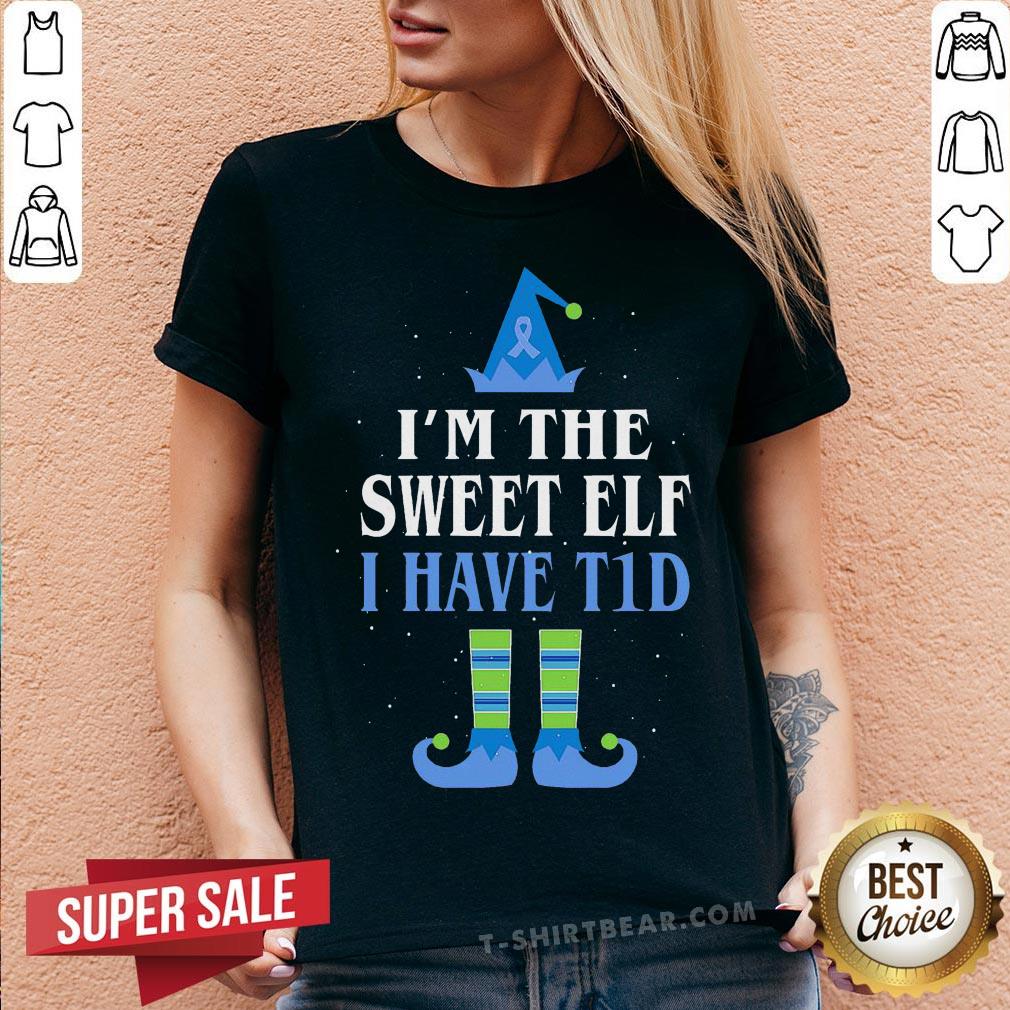 Pretty I’m The Sweet Elf I Have T1D Shirt