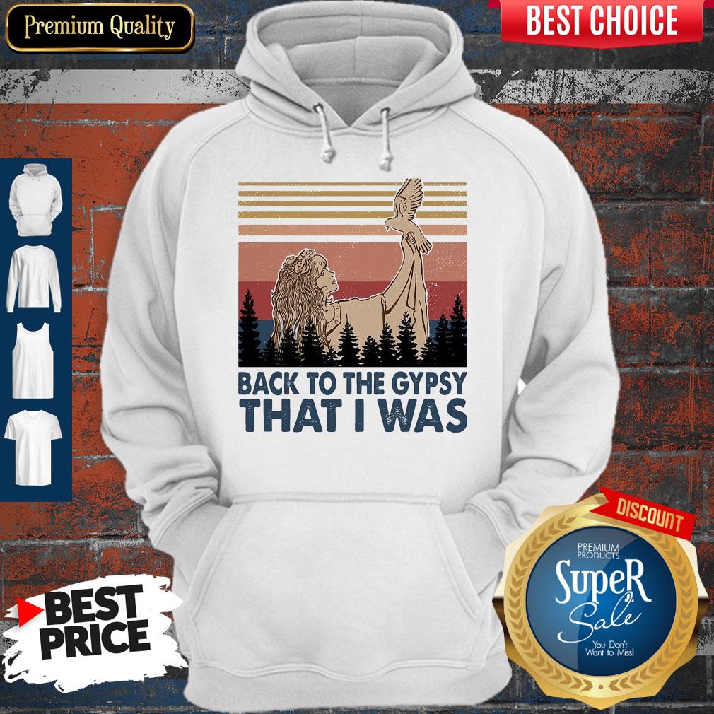 Woman Back To The Gypsy That I Was Vintage Shirt
