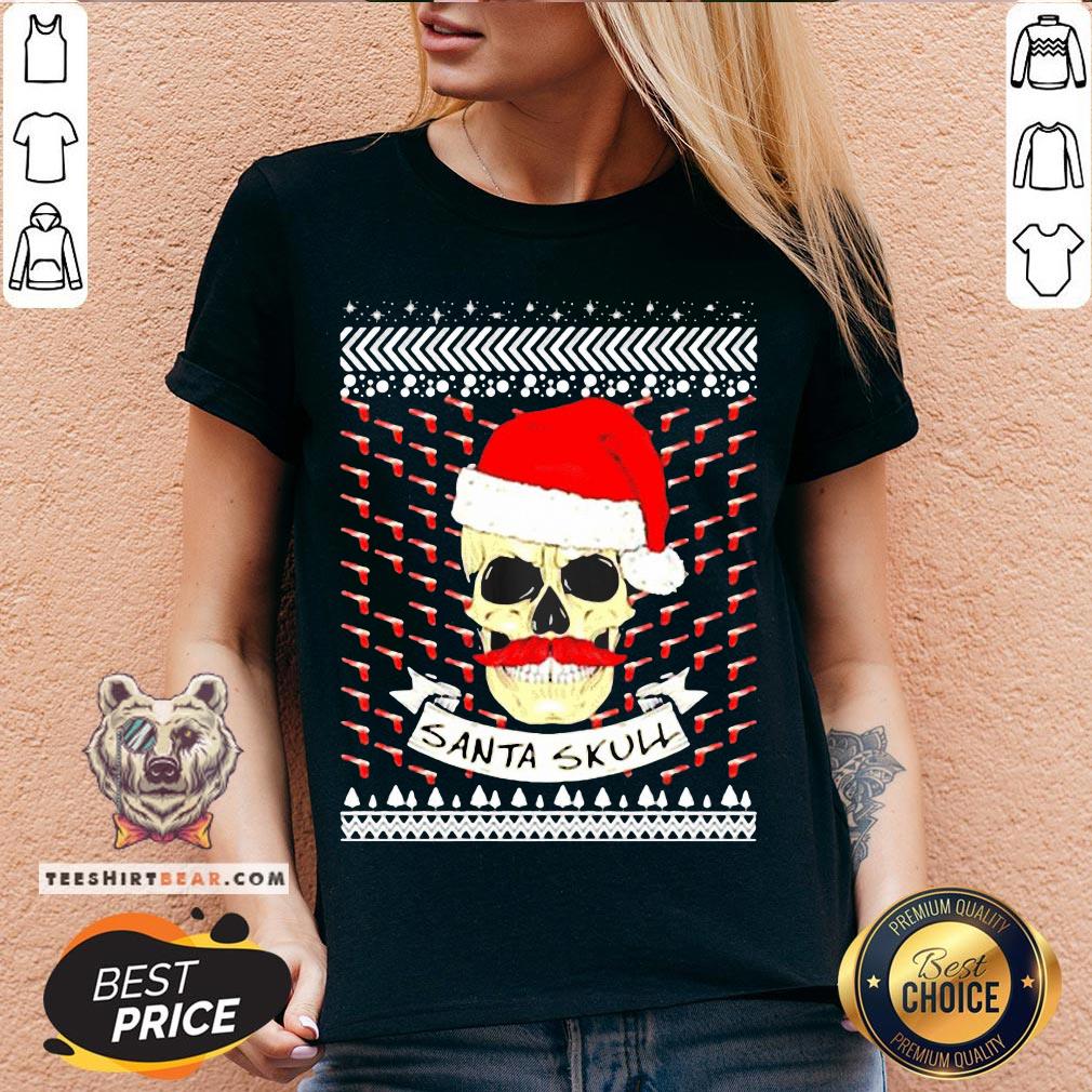 Official Santa Skull Ugly Christmas Shirt