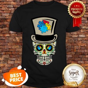 Autism Awarenesss Autism Awareness Skull Shirt