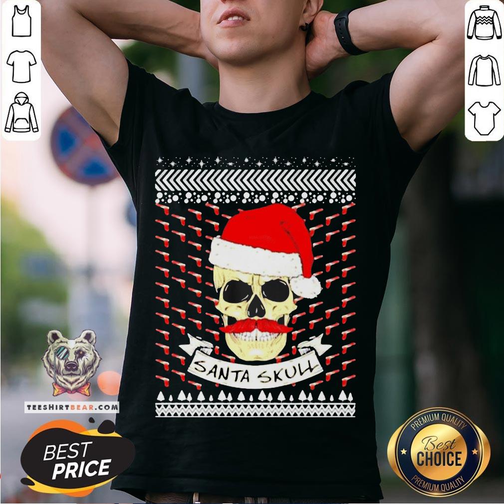 Official Santa Skull Ugly Christmas Shirt