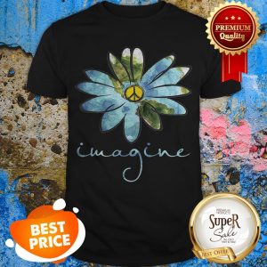Nice Imagine Hippie Peace Sign Earth Shirt