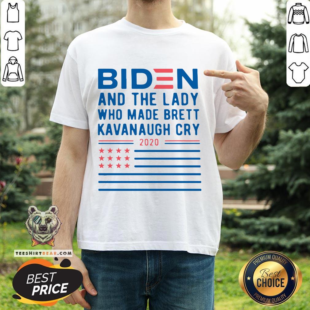 Biden And The Lady Who Made Brett Kavanaugh Cry 2020 Shirt