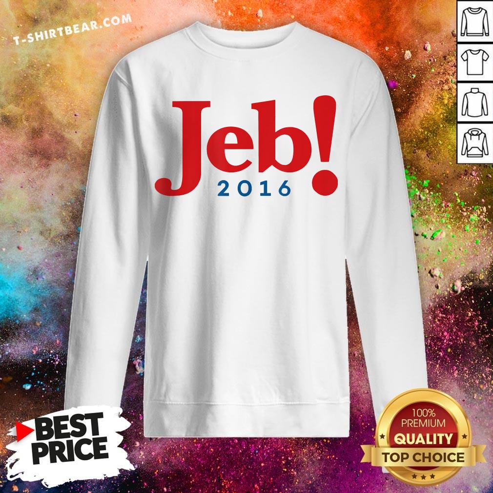 Colorful Jeb Bush For President 2016 Shirt