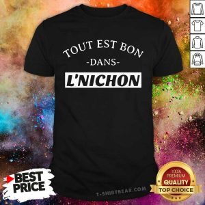 Tout Est Bon Dans Lnichon Shirt