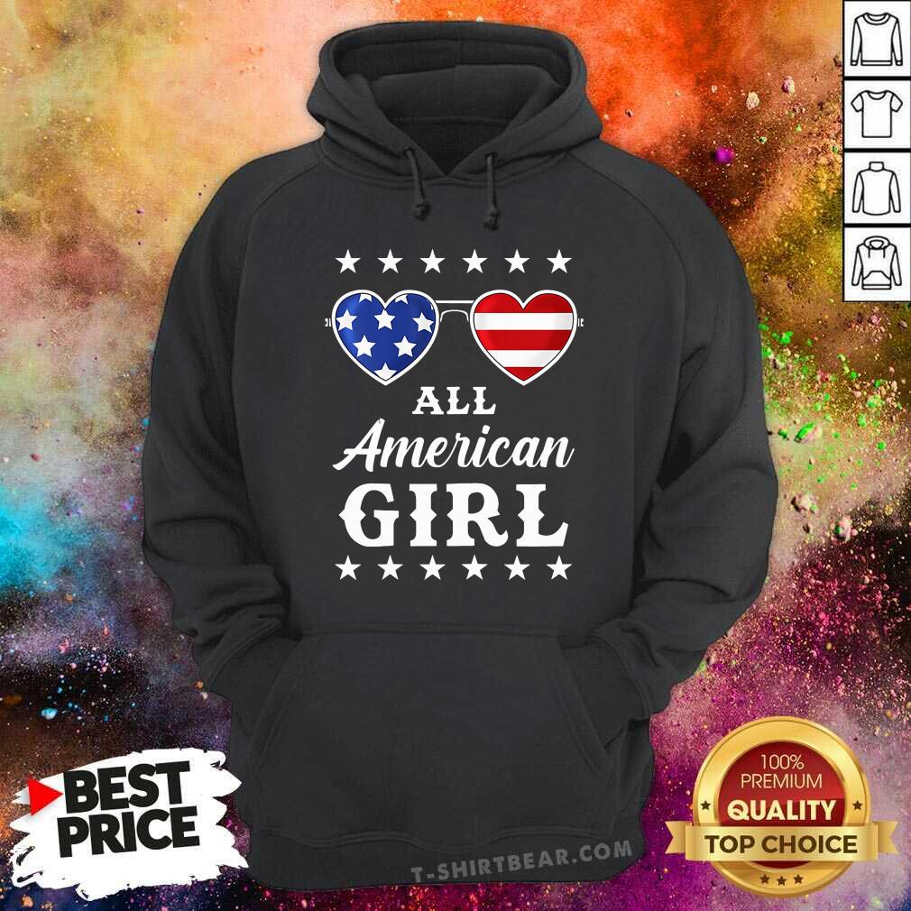 All American Girl Heart Glass Shirt