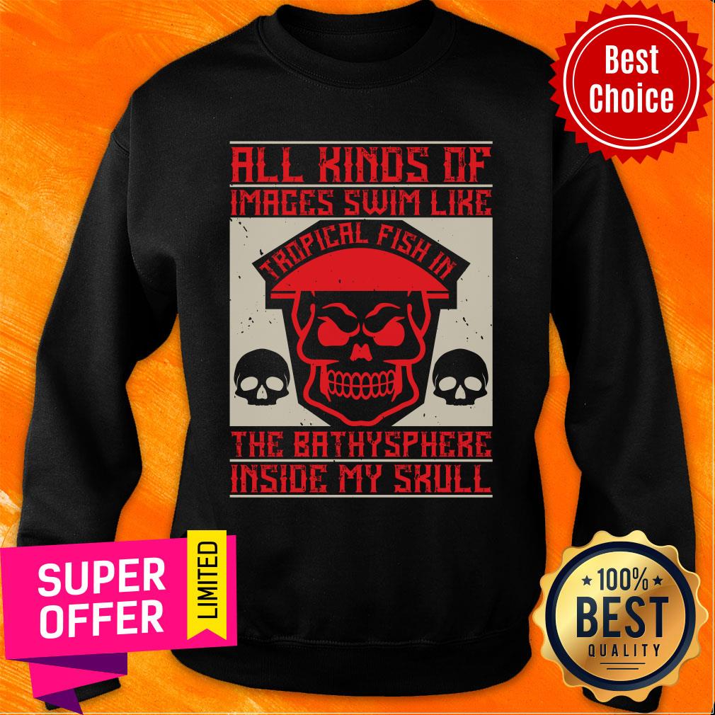 All Kinos Of Images Swim Like Tropical Fish In Skull Shirt
