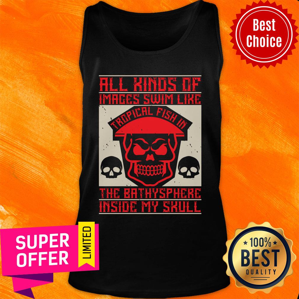 All Kinos Of Images Swim Like Tropical Fish In Skull Shirt
