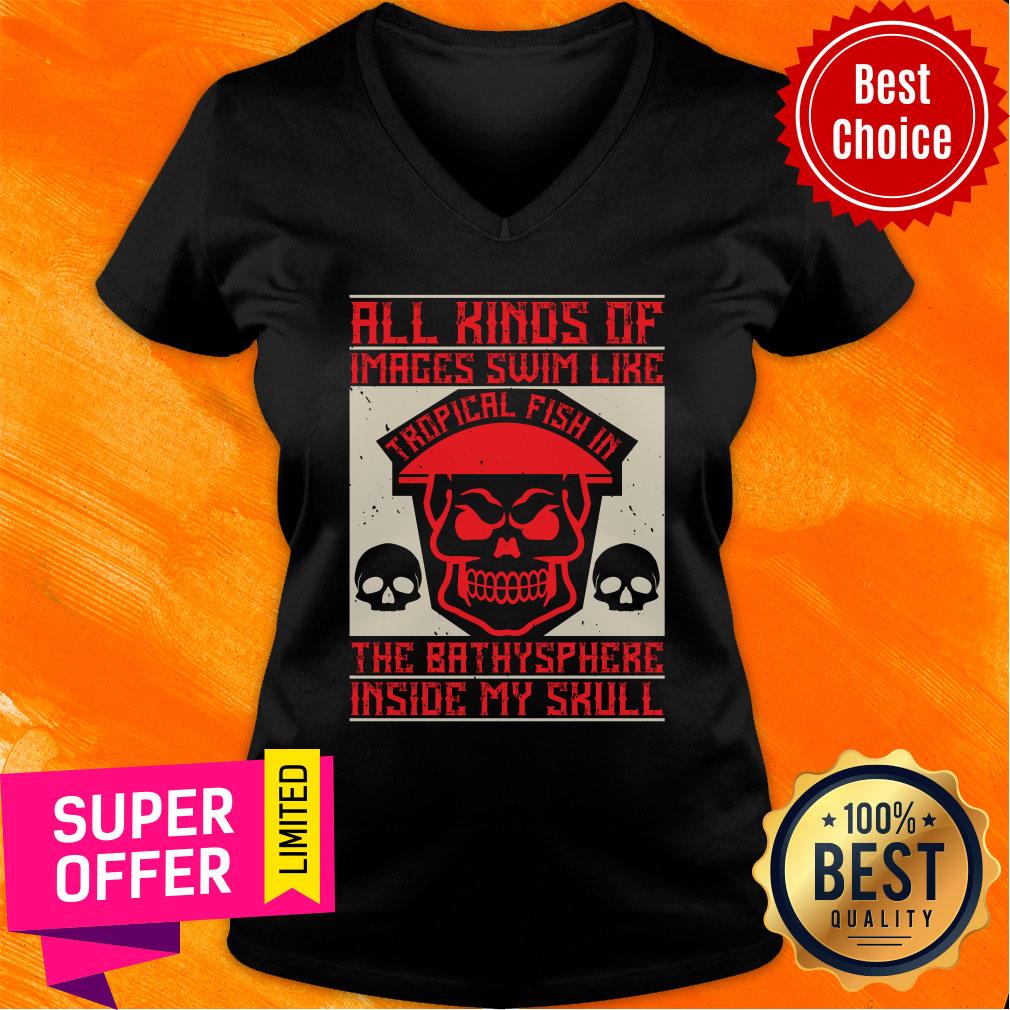 All Kinos Of Images Swim Like Tropical Fish In Skull Shirt