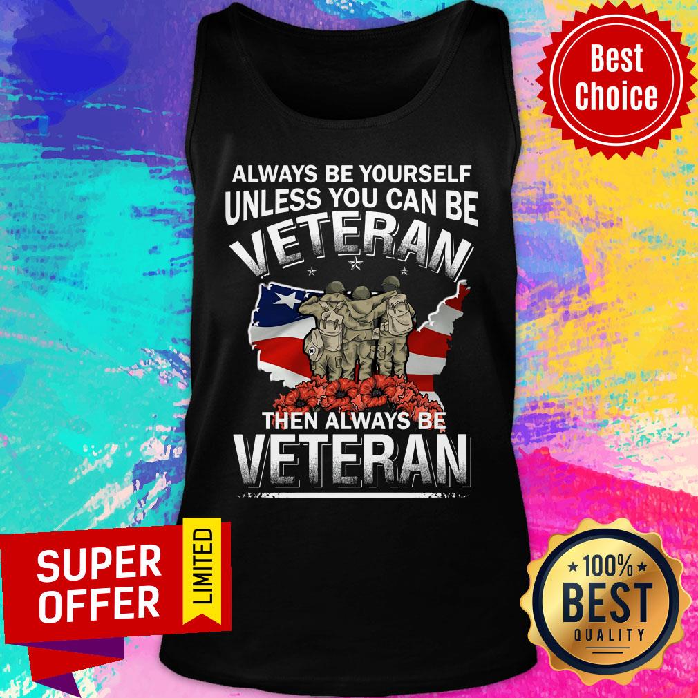 Always Be Veteran Memorial Day USA Flag Shirt