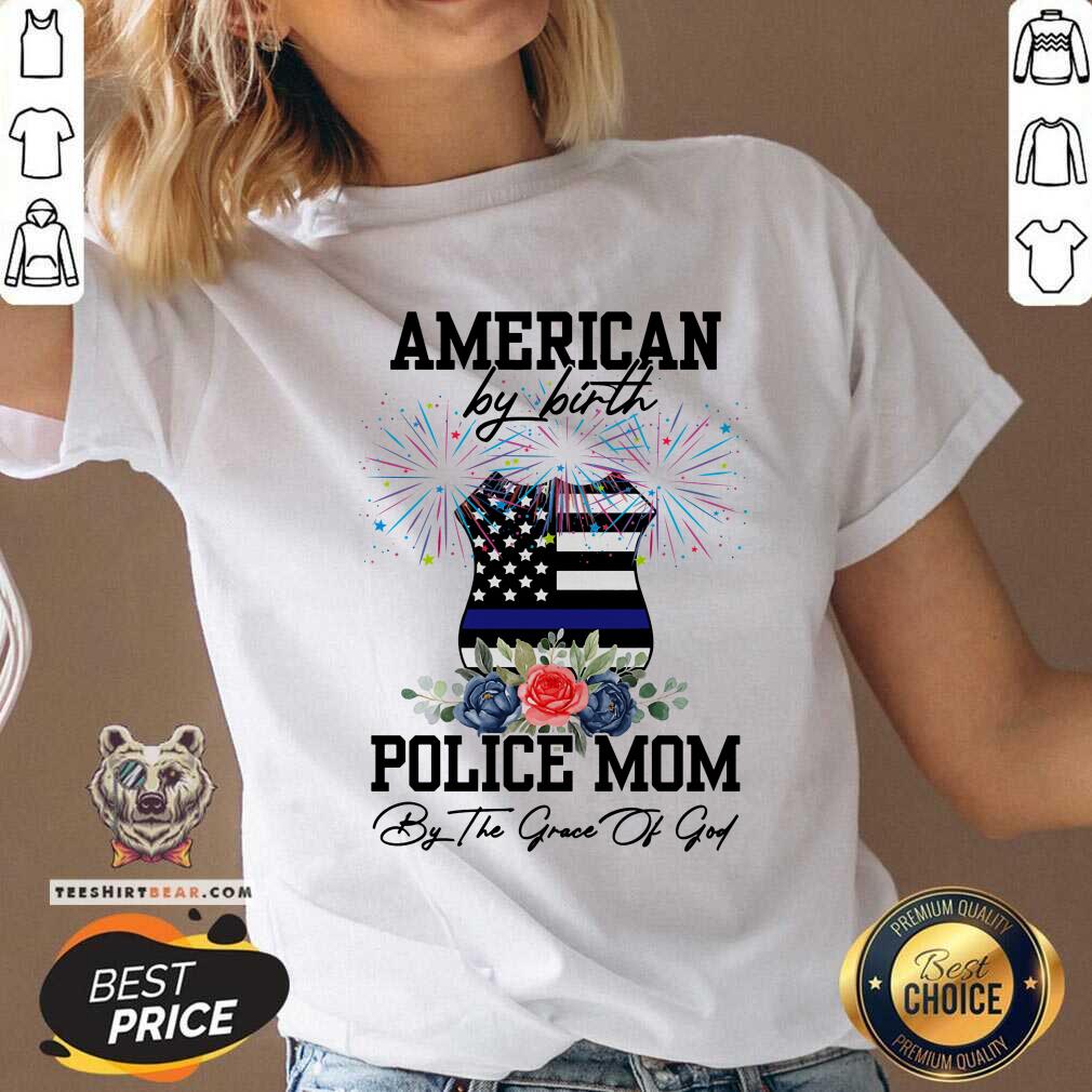 American Police Mom Patriot Shirt