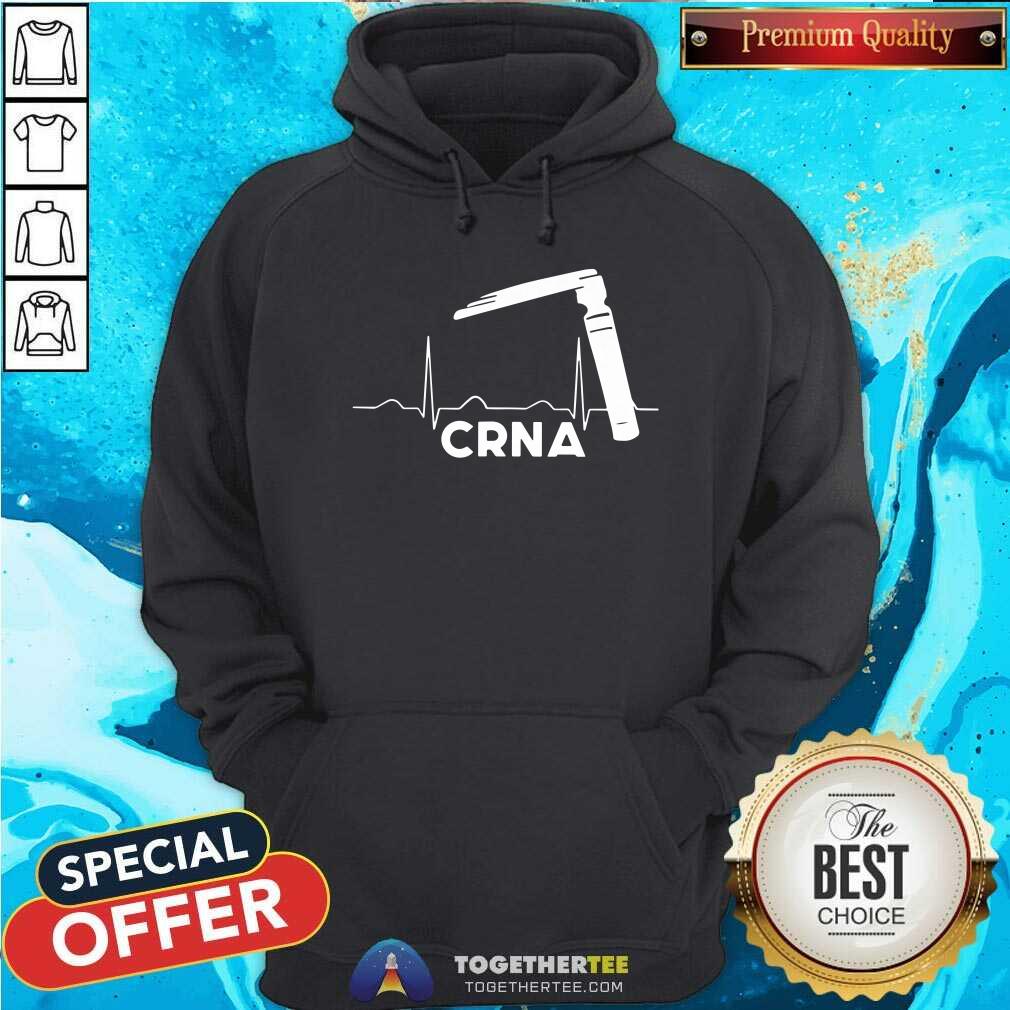 Anesthesia Miller Laryngoscope CRNA EKG Tracing Shirt