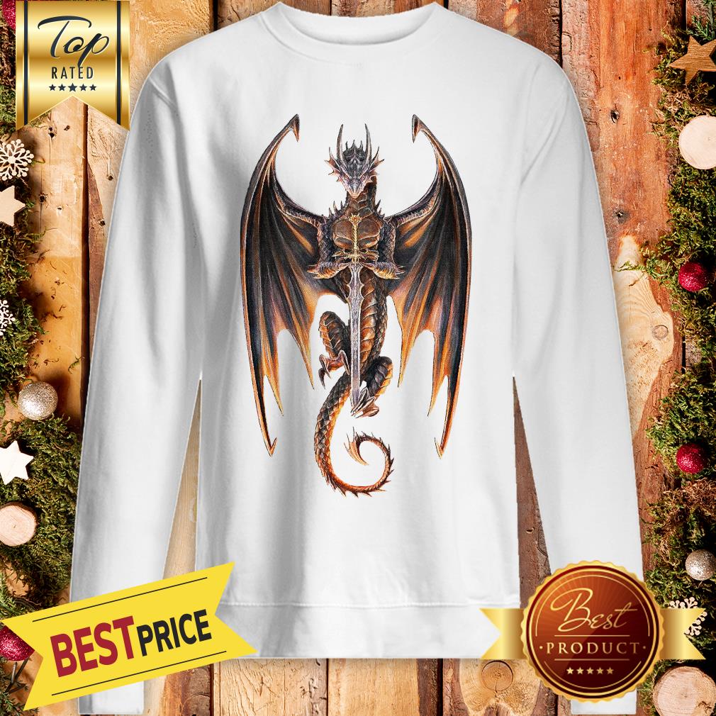 Anne Stokes Dragon Warrior Canvas Shirt