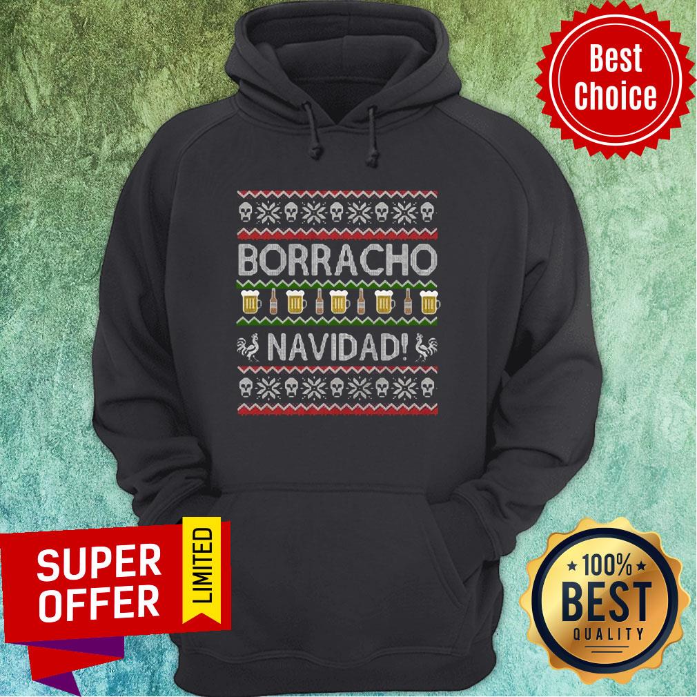 Awesome Borracho Navidad Ugly Christmas Shirt