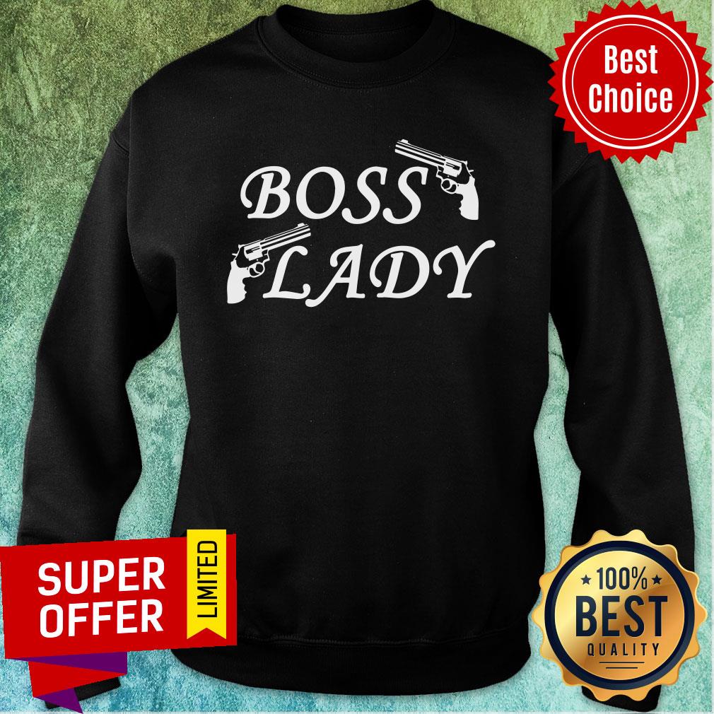 Awesome Boss Lady Gun Shirt