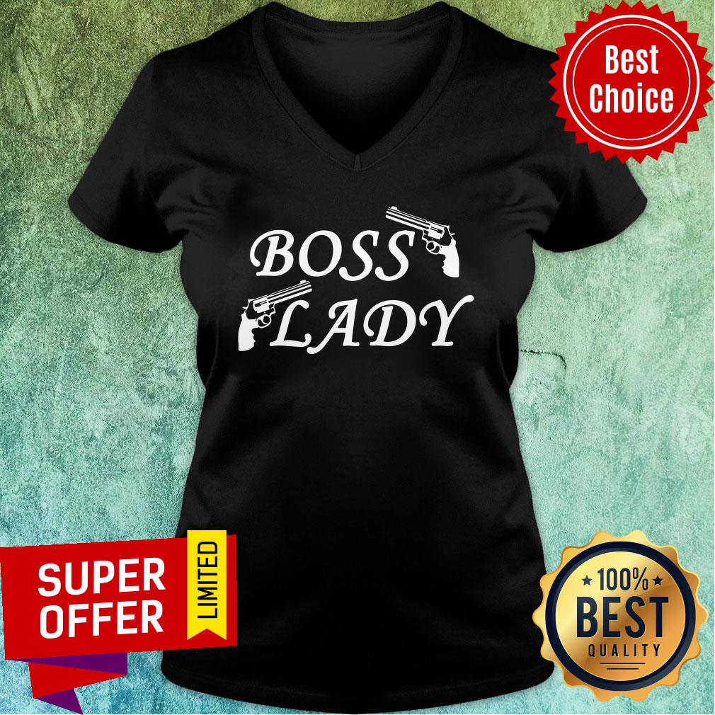 Awesome Boss Lady Gun Shirt