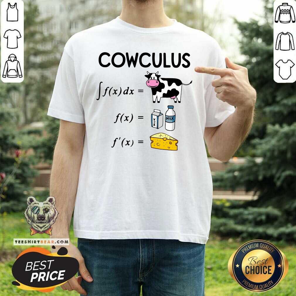 Awesome Cowculus Calculus Math Milk Cheese Shirt