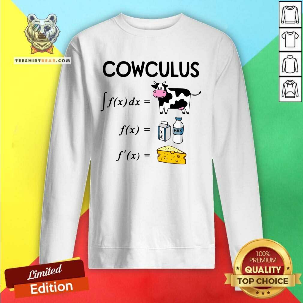 Awesome Cowculus Calculus Math Milk Cheese Shirt