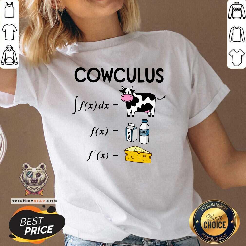 Awesome Cowculus Calculus Math Milk Cheese Shirt