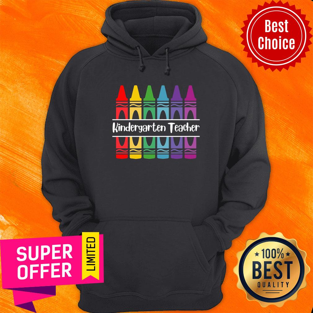 Awesome Crayons Kindergarten Teacher Shirt