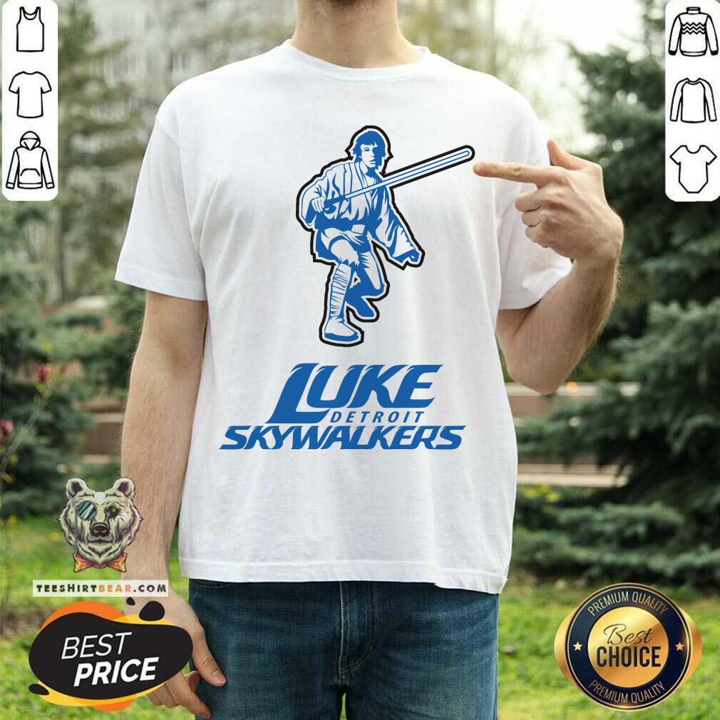 Awesome Detroit Luke Skywalkers Shirt