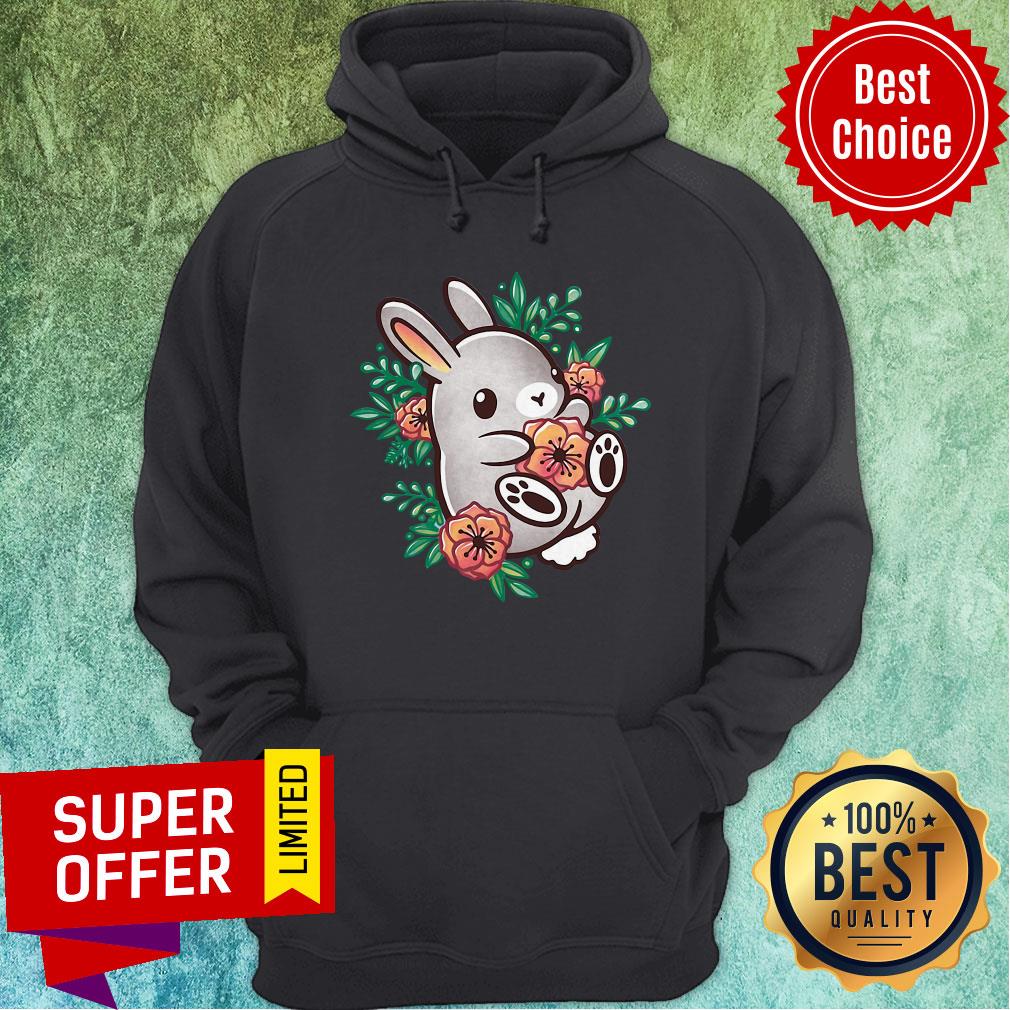 Awesome Floral Cute Bunny Shirt