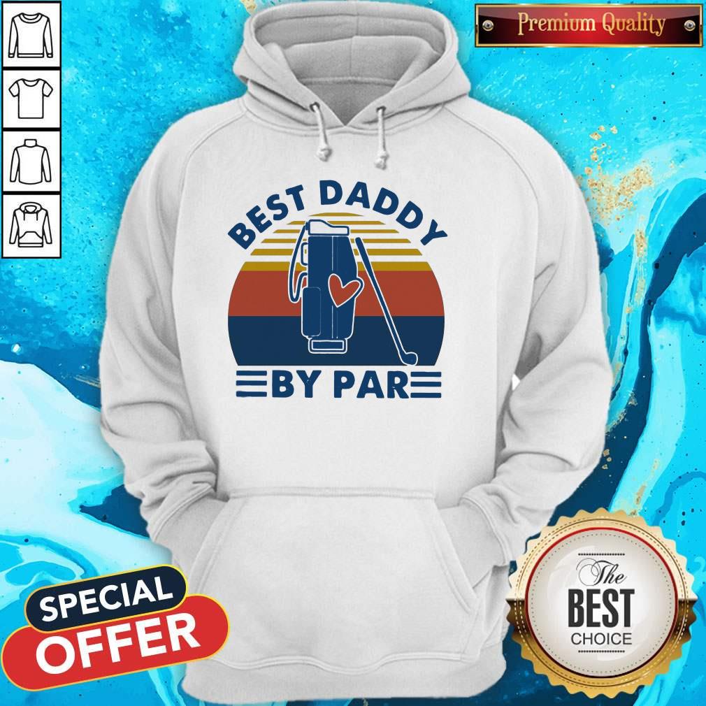 Awesome Golf Best Daddy By Par Vintage Retro Shirt