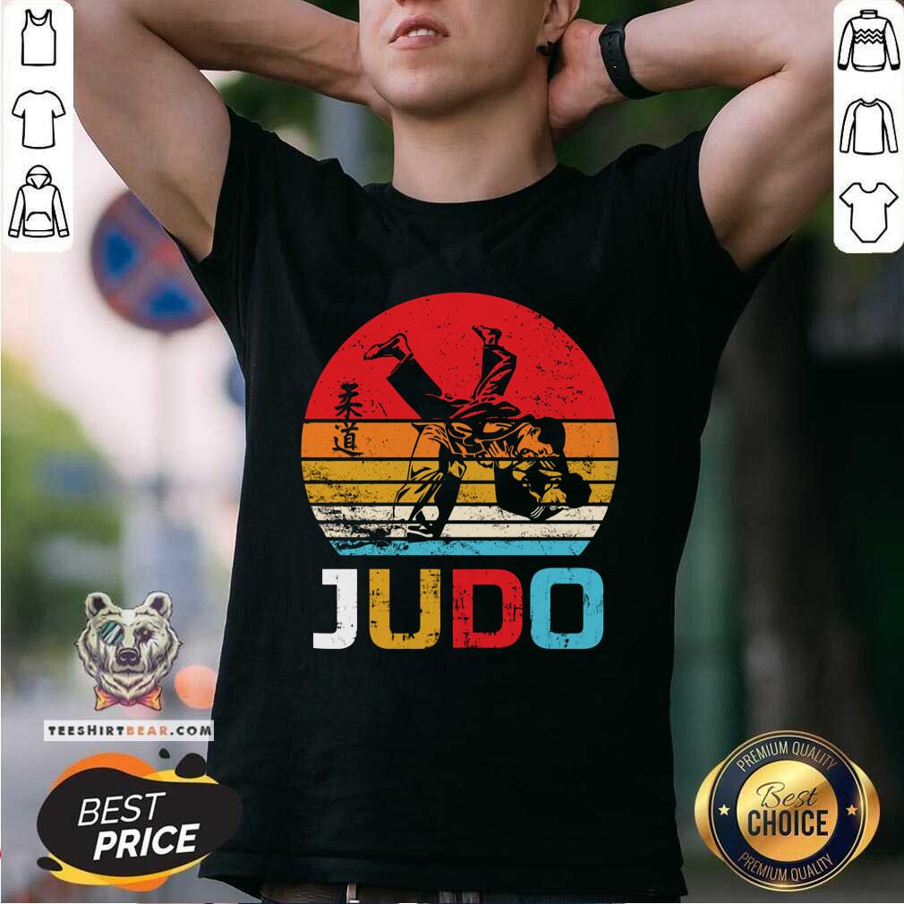Awesome Judo Vintage Retro Shirt