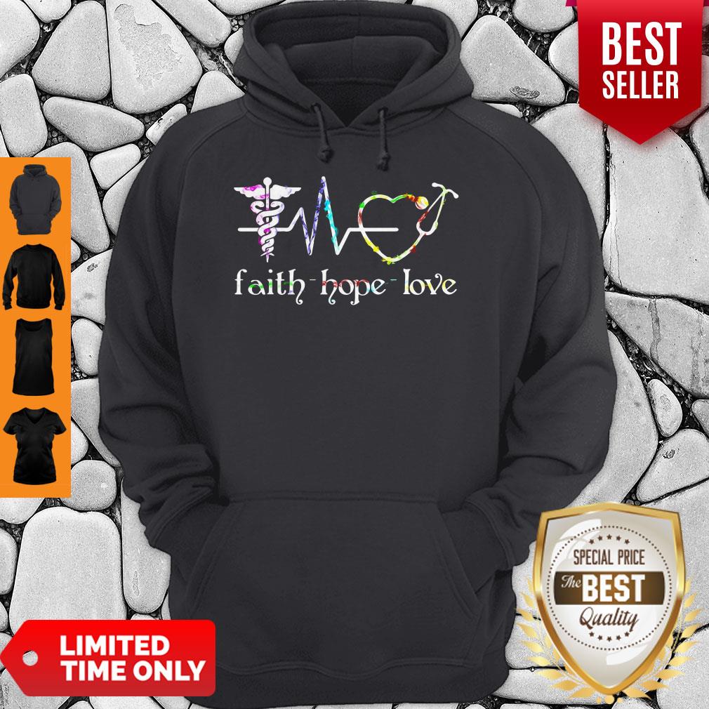 Awesome Medical Assistant Faith Hope Love Shirt