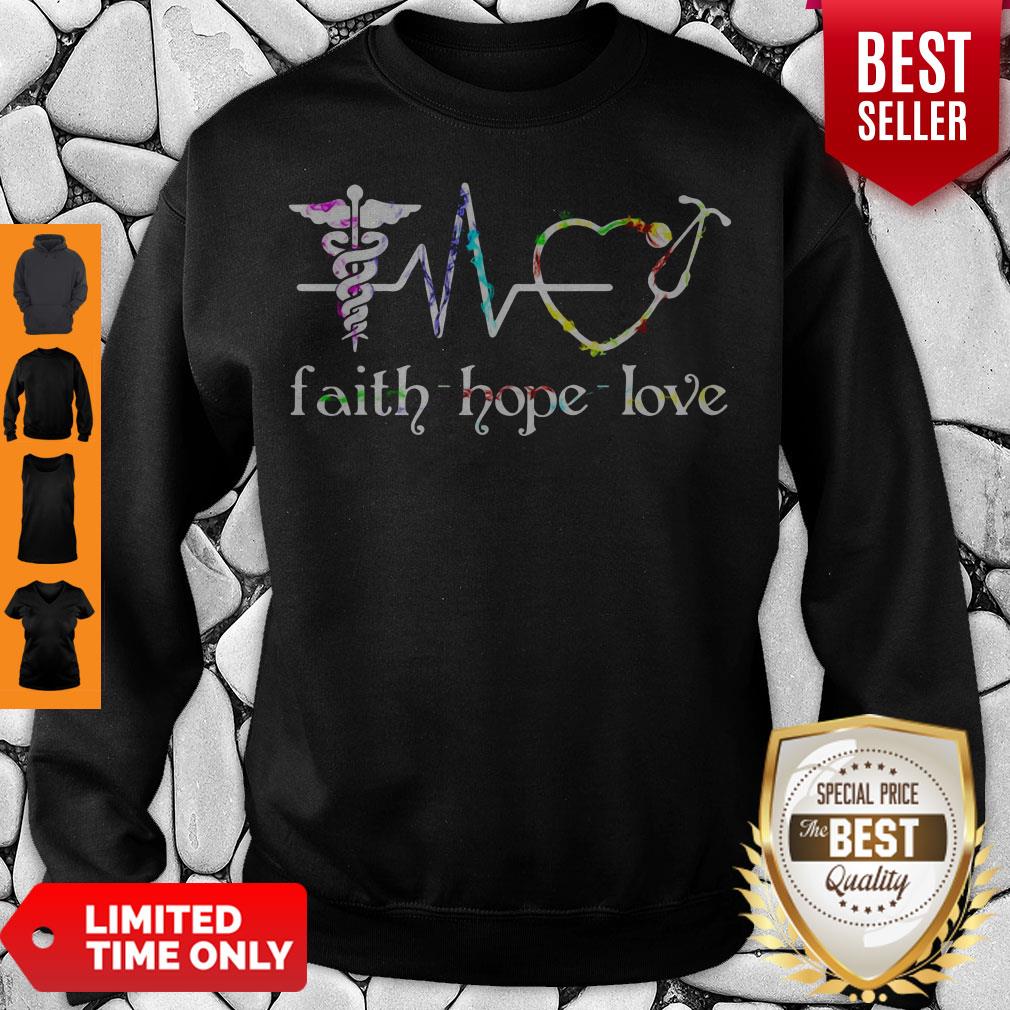 Awesome Medical Assistant Faith Hope Love Shirt