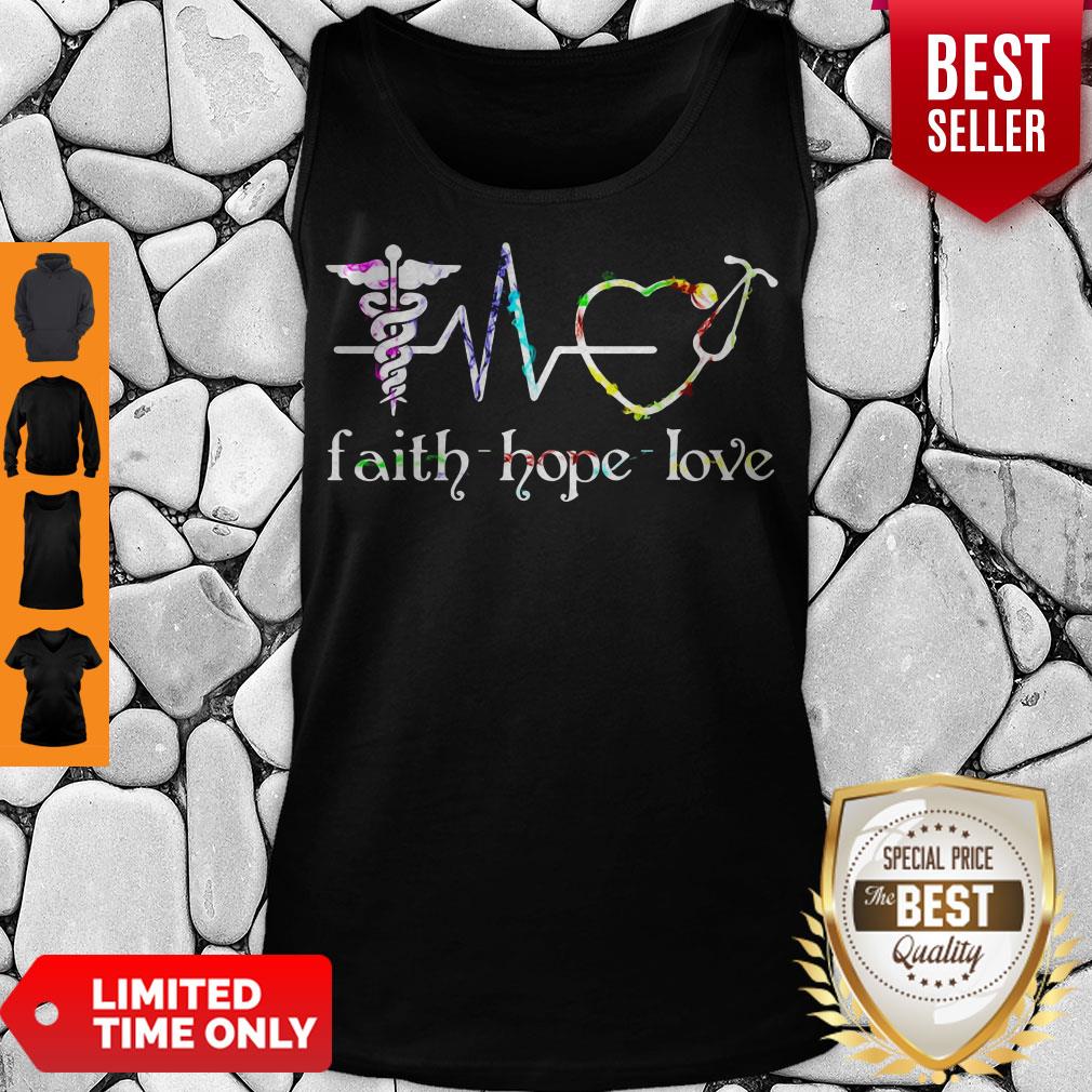 Awesome Medical Assistant Faith Hope Love Shirt
