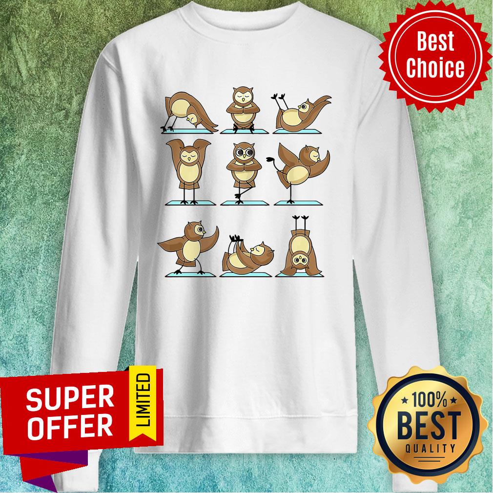Awesome Owl Yoga Shirt