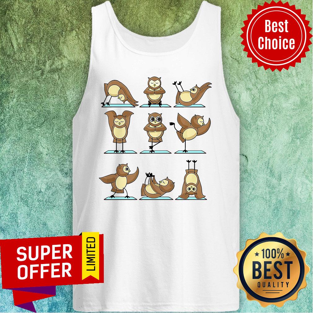 Awesome Owl Yoga Shirt