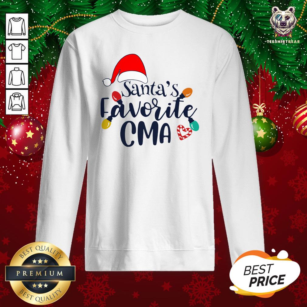 Awesome Santa’s Favorite CMA Christmas Shirt