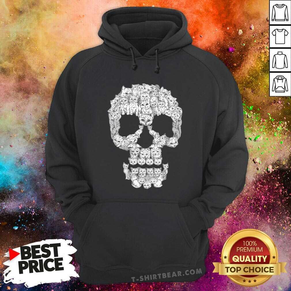 Awesome Skull Cat Beautiful Shirt