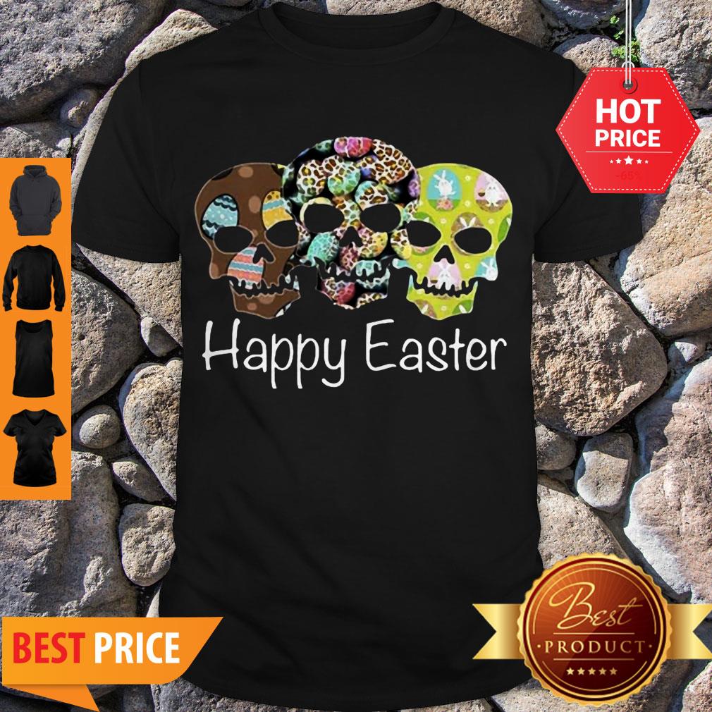 Awesome Skulls Happy Easter Shirt