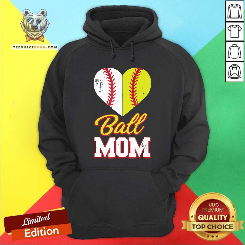 Awesome Softball Baseball Ball Mom Shirt