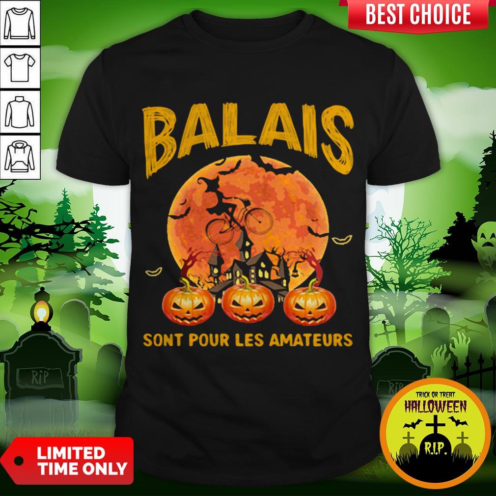 Bailas Sont Pure Les Amateurs Man Pumpkin Halloween Shirt