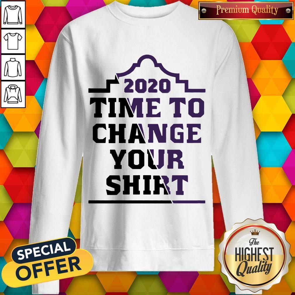 Basic Time To Change Your 2020 Shirt