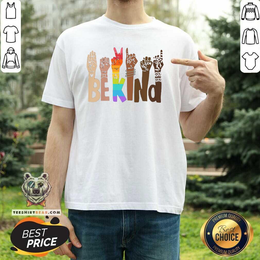 Be Kind 2 Hands LGBT Shirt