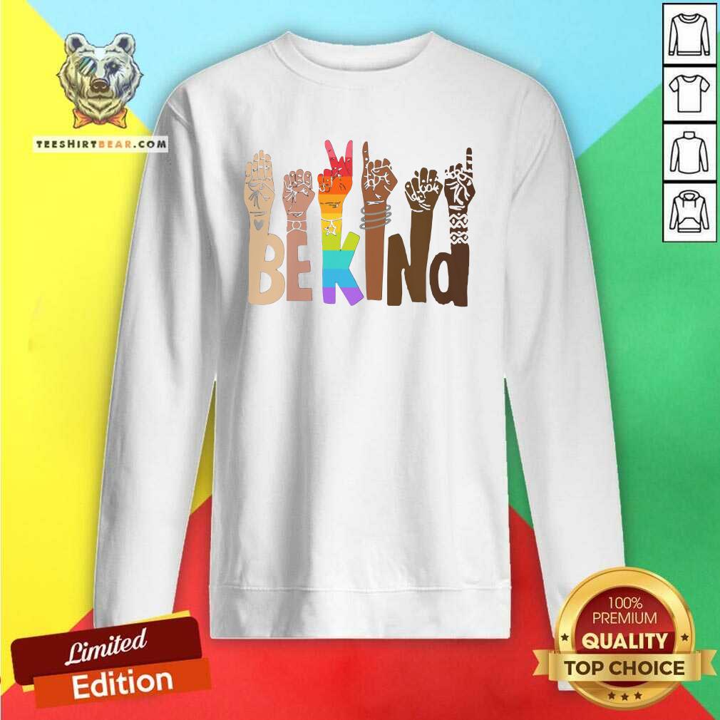 Be Kind 2 Hands LGBT Shirt