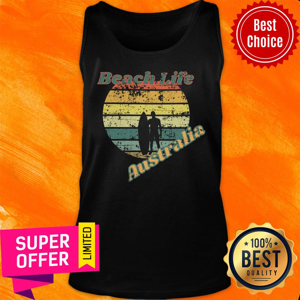 Beach Life Australia Vintage Retro Shirt