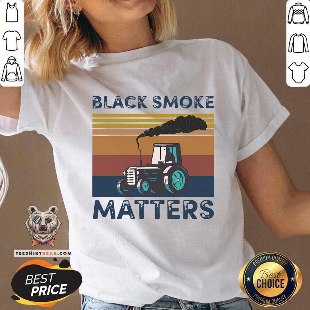 Beautiful Black Smoke Matter Vintage Shirt