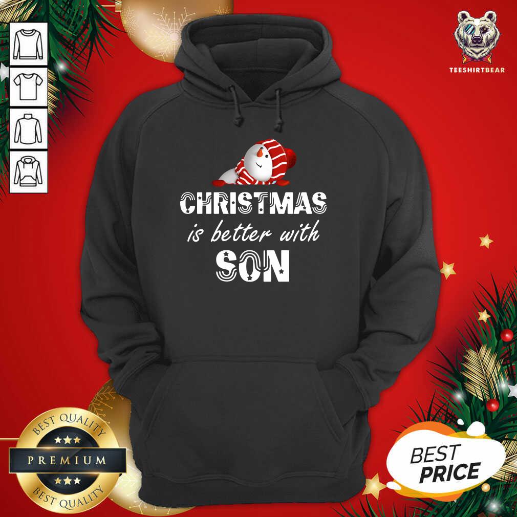 Beautiful Christmas Is Better With Son Shirt