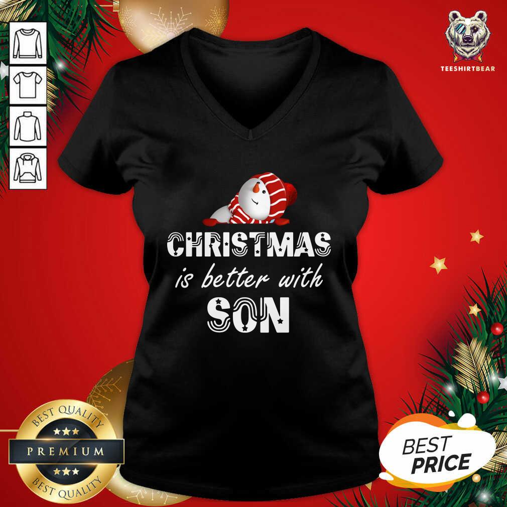 Beautiful Christmas Is Better With Son Shirt