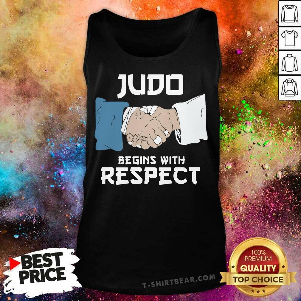 Beautiful Judo Begins With Respect Shirt
