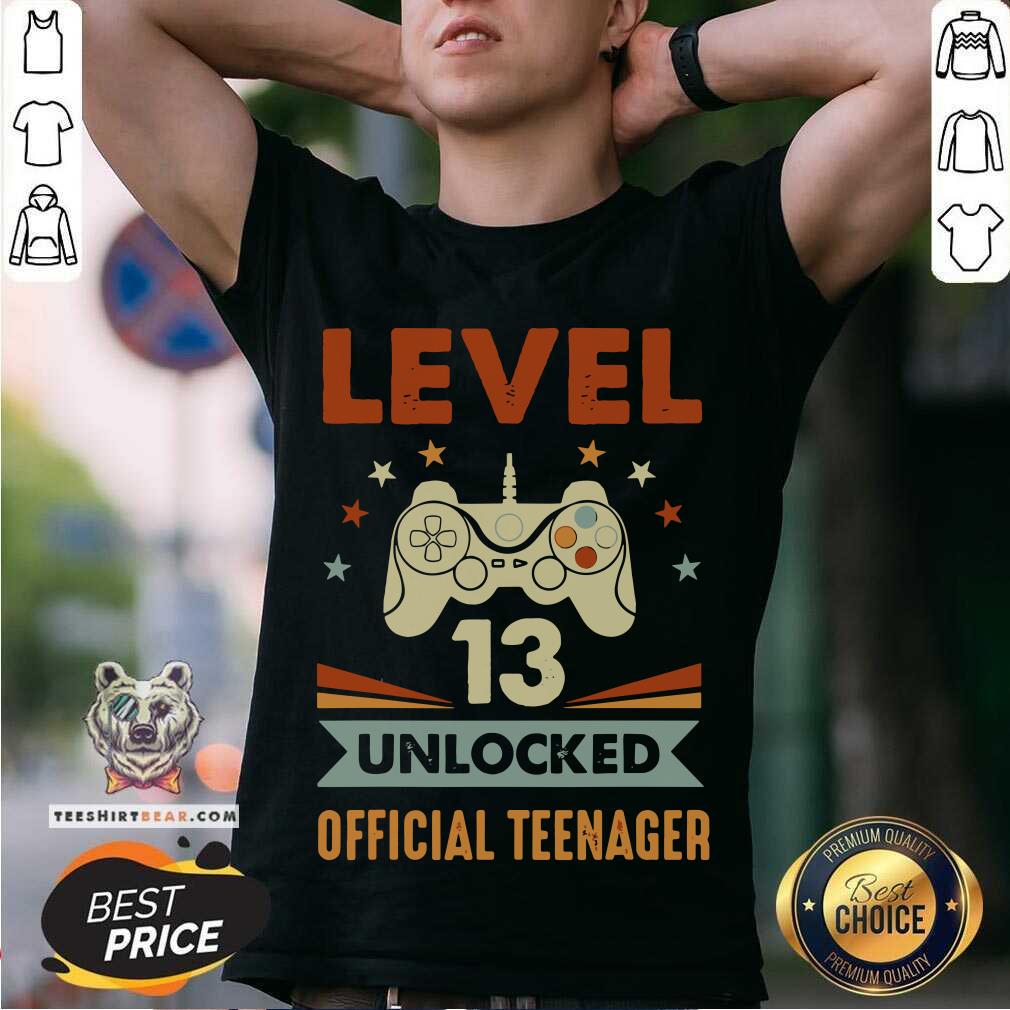Beautiful Level 13 Unlocked Official Teenager Shirt