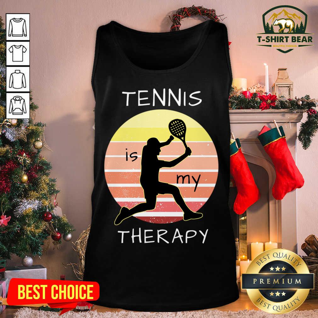 Beautiful Tennis Is My Therapy Shirt