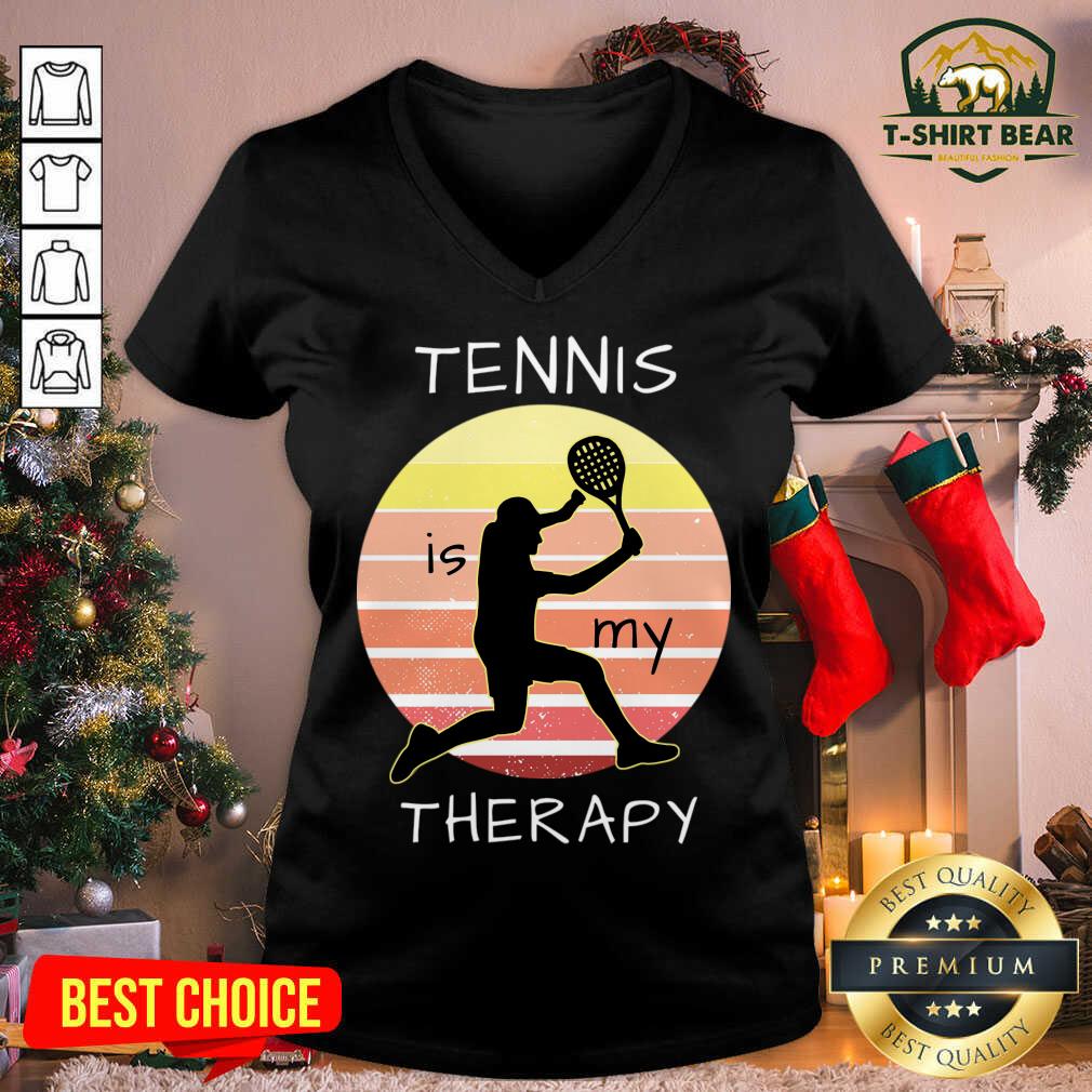 Beautiful Tennis Is My Therapy Shirt